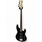 Vintage 1992 Fender Jazz Bass Plus Black Electric Bass Guitar thumbnail