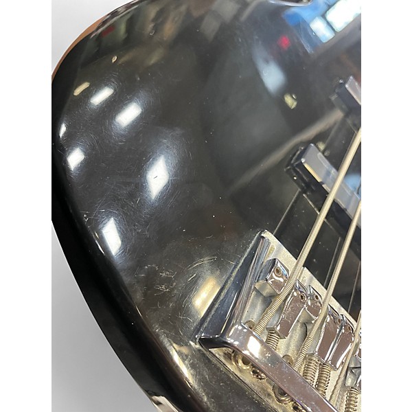Vintage 1992 Fender Jazz Bass Plus Black Electric Bass Guitar