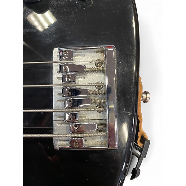 Vintage 1992 Fender Jazz Bass Plus Black Electric Bass Guitar