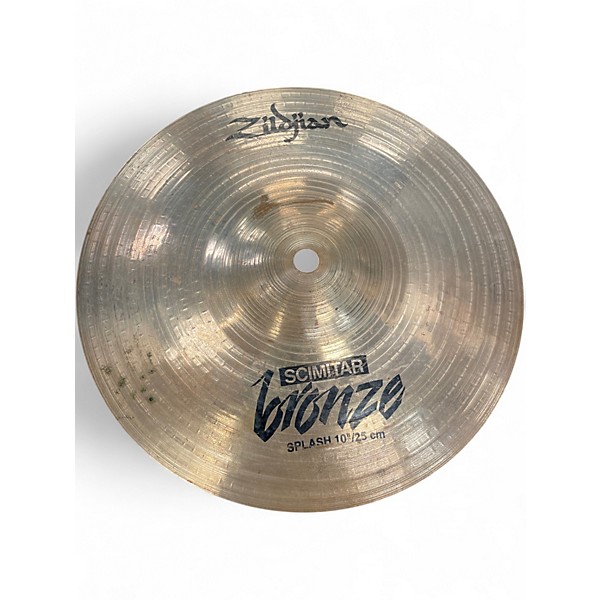 Used Zildjian 10in Scimitar Splash Cymbal