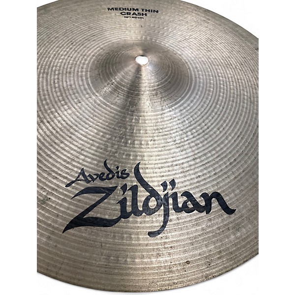 Used Zildjian 16in Avedis Medium Thin Crash Cymbal