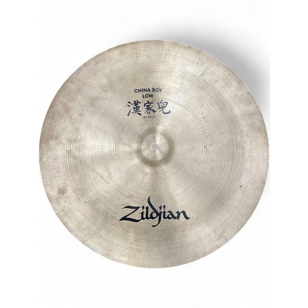 Used Zildjian 18in Low China Boy Cymbal