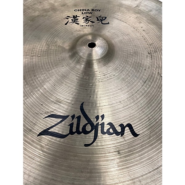 Used Zildjian 18in Low China Boy Cymbal