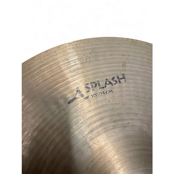 Used Zildjian 10in Avedis A Splash Cymbal