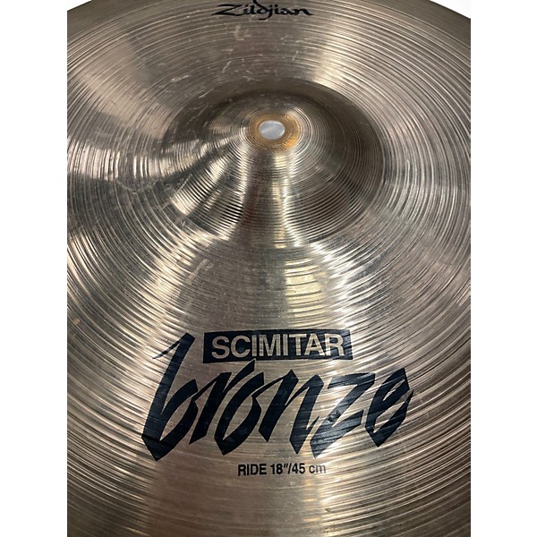 Used Zildjian 18in Scimitar Ride Cymbal