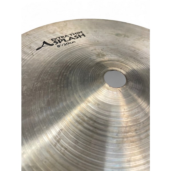 Used Zildjian 8in A Series Extra Thin Splash Cymbal