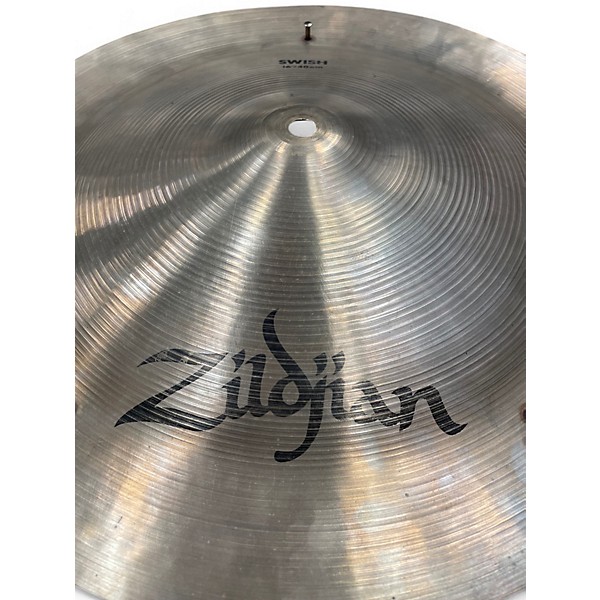 Used Zildjian 16in Swish Ride Cymbal