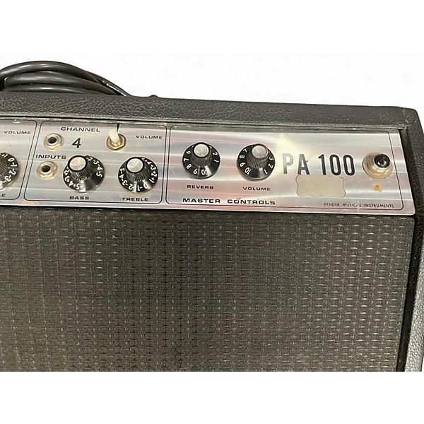 Used Fender PA100 Tube Guitar Amp Head