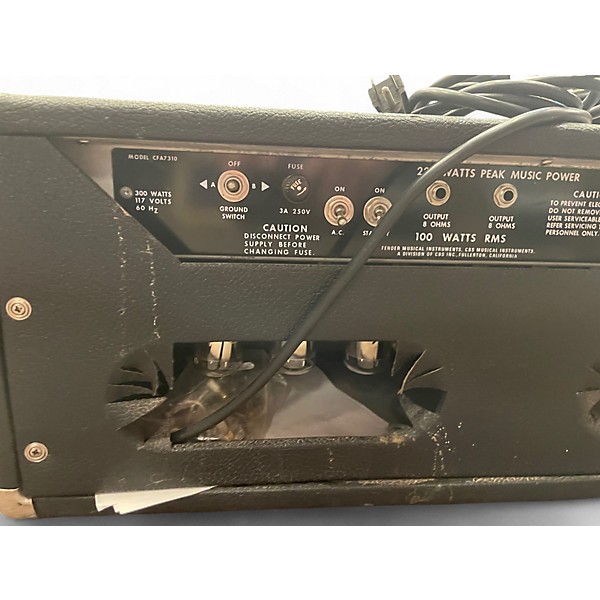 Used Fender PA100 Tube Guitar Amp Head
