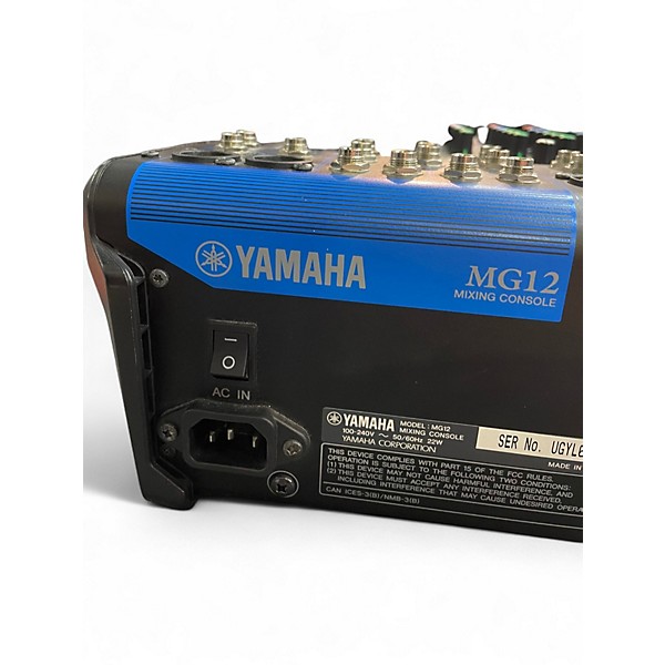 Used Yamaha MG12 Unpowered Mixer