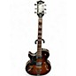 Used Iyv SINGLECUT LH SUNBURST Hollow Body Electric Guitar thumbnail