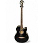 Used Ibanez AAM70CE Transparent Charcoal Burst Acoustic Electric Guitar thumbnail