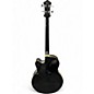 Used Ibanez AAM70CE Transparent Charcoal Burst Acoustic Electric Guitar