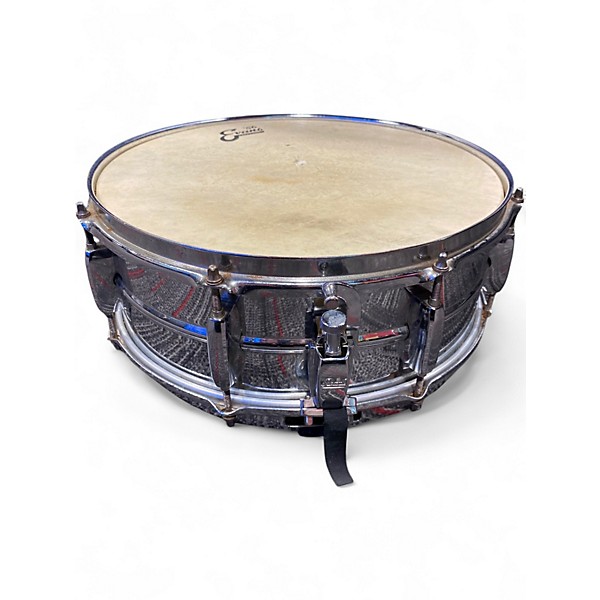Used Pearl 14X5.5 Mirror Chrome Steel Shell Natural Drum