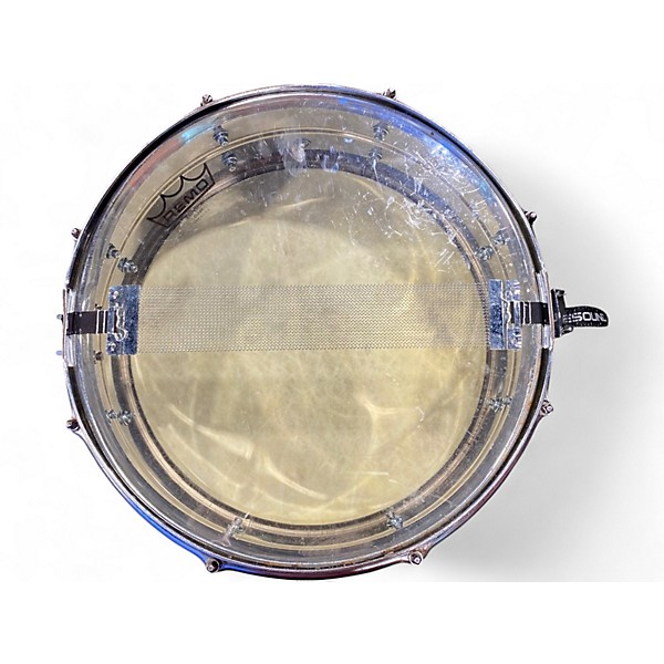 Used Pearl 14X5.5 Mirror Chrome Steel Shell Natural Drum