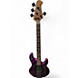 Used Sterling by Music Man Ray34 Purple Sparkle Electric Bass Guitar thumbnail