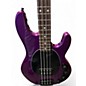 Used Sterling by Music Man Ray34 Purple Sparkle Electric Bass Guitar