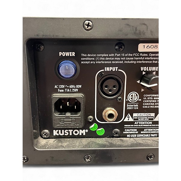 Used Kustom KPX110P Powered Speaker
