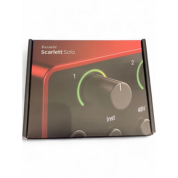 Used Focusrite Scarlett Solo Audio Interface