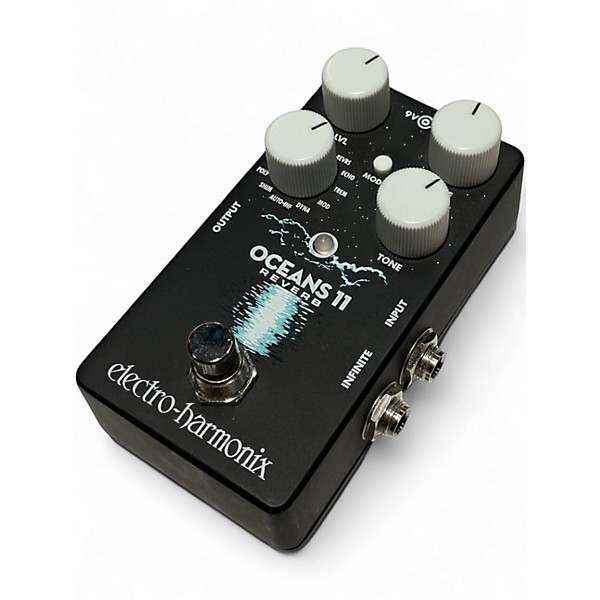 Used Electro-Harmonix Oceans 11  Reverb Effect Pedal