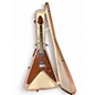 Used Harmony V666 Walnut Solid Body Electric Guitar