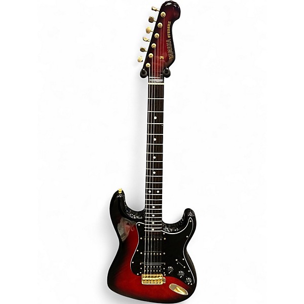 Used Yamaha ST535RX Crimson Red Burst Solid Body Electric Guitar