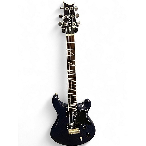 Used PRS Santana SE Midnight Blue Solid Body Electric Guitar