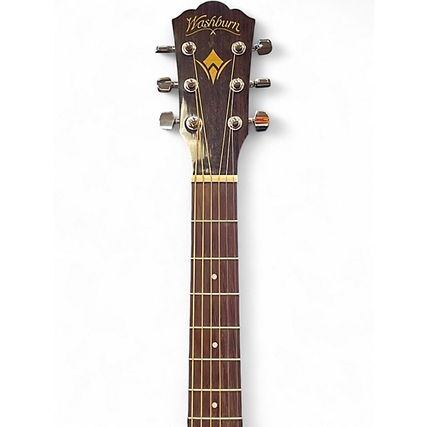 Used Washburn WL012SE Mahogany Acoustic Electric Guitar