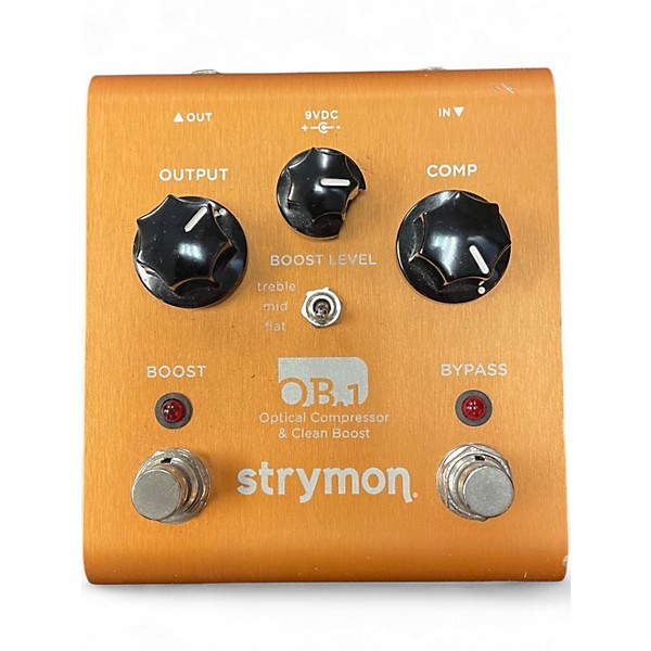 Used Strymon OB1 Optical Compressor & Clean Boost Effect Pedal