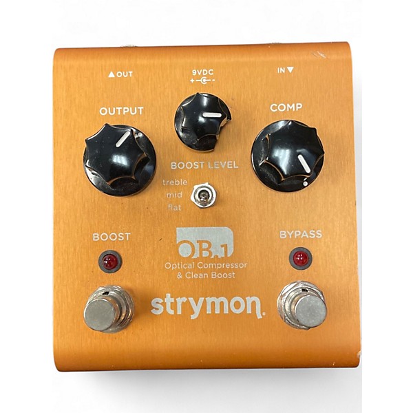 Used Strymon OB1 Optical Compressor & Clean Boost Effect Pedal