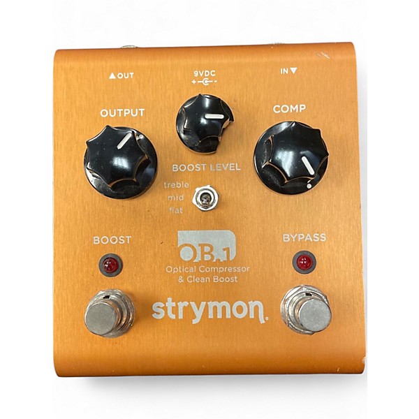 Used Strymon OB1 Optical Compressor & Clean Boost Effect Pedal