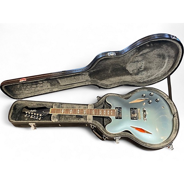 Used Epiphone Dave Grohl DG335 Pelham Blue Hollow Body Electric Guitar