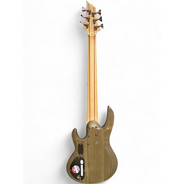 Used ESP B206 6 String Trans Black Electric Bass Guitar
