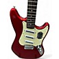 Used Squier CYCLONE Candy Apple Red Metallic Solid Body Electric Guitar