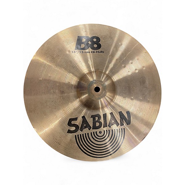 Used SABIAN 13in B8 Hi Hat Pair Cymbal