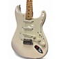 Used Fender Mexican Stratocaster 75th Anniversary Olympic White Solid Body Electric Guitar