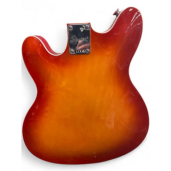 Used Fender starcaster 3 Color Sunburst Solid Body Electric Guitar