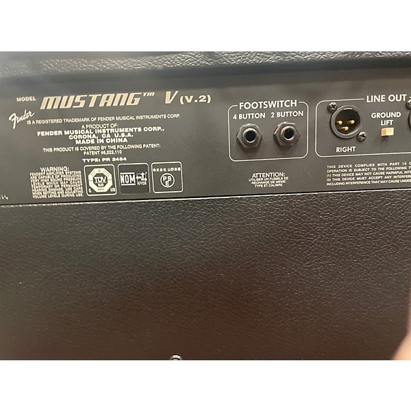 Used Fender MUSTANG V 150 HEAD Solid State Guitar Amp Head