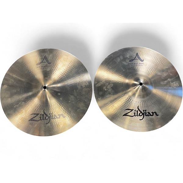 Used Zildjian 14in New Beat Hi Hat Pair Cymbal