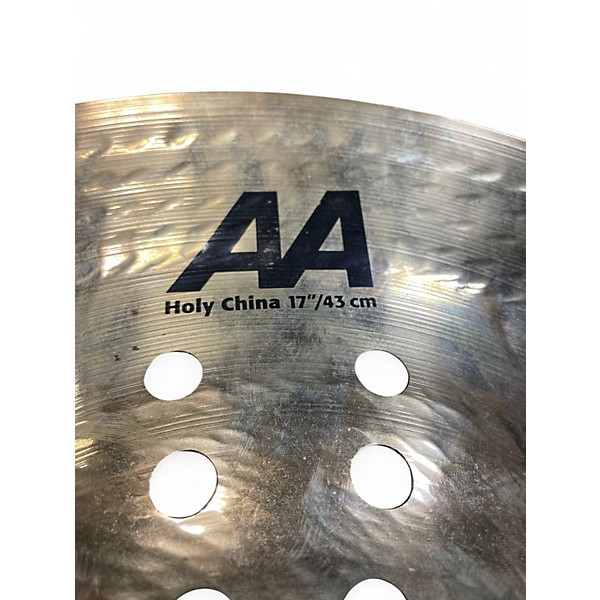 Used SABIAN 18in AA Holy China Brilliant Cymbal