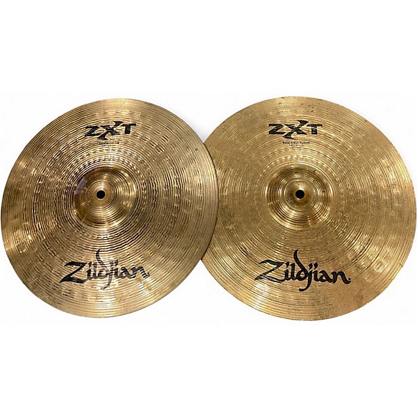Used Zildjian 14in ZXT Solid Hi Hat Pair Cymbal