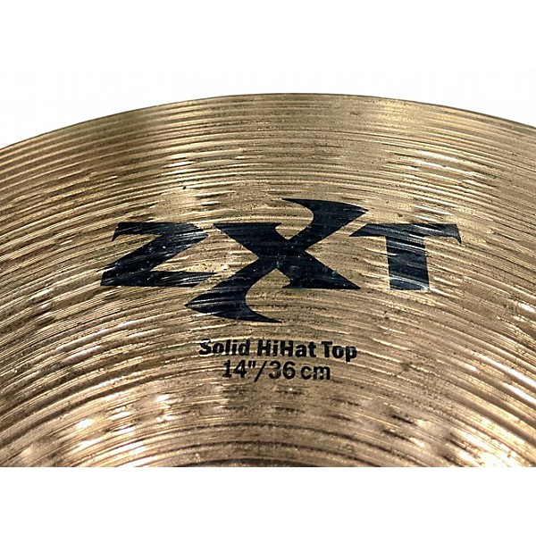 Used Zildjian 14in ZXT Solid Hi Hat Pair Cymbal