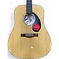 Used Fender CD60 Dreadnought Natural Acoustic Guitar