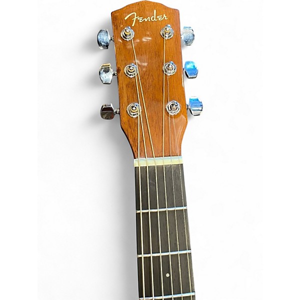 Used Fender CD60 Dreadnought Natural Acoustic Guitar