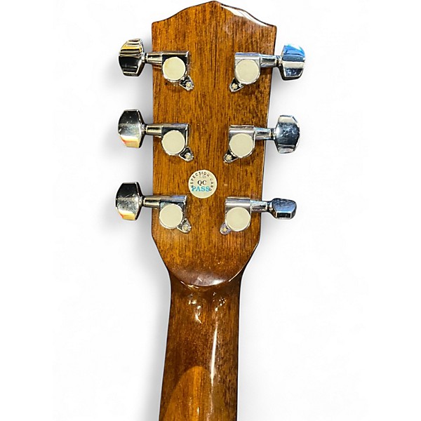 Used Fender CD60 Dreadnought Natural Acoustic Guitar