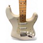 Used Fender STANDARD STRAT 2014 Antique White Solid Body Electric Guitar