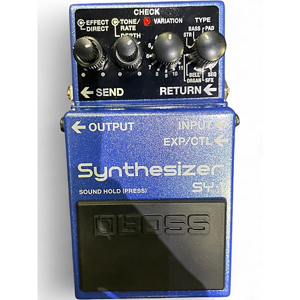 Used BOSS sy1 Effect Pedal
