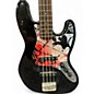 Used Squier Affinity Jazz Bass Black Electric Bass Guitar