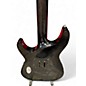 Used Schecter Guitar Research Hellraiser C1 Floyd Rose Sustaniac TRANS BLACK QUILT Solid Body Electric Guitar