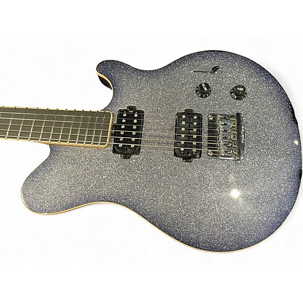 Used Ernie Ball Music Man Ball Family Reserve Axis Baritone Starry Night Solid Body Electric Guitar
